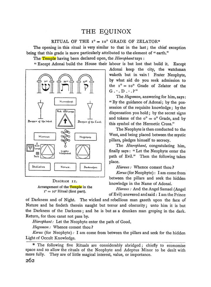 Original scan of The Equinox (Volume I, Number I), PDF page 270