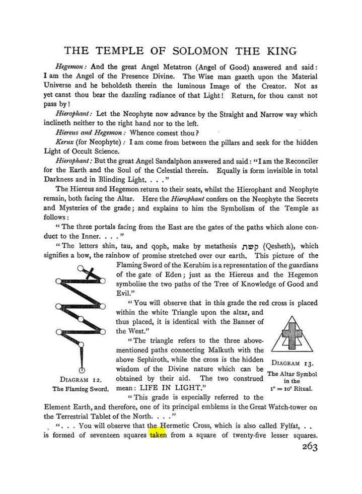 Original scan of The Equinox (Volume I, Number I), PDF page 271