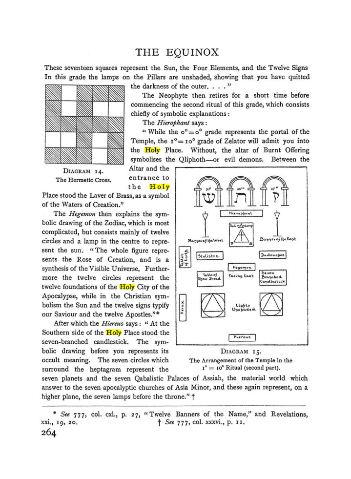 Original scan of The Equinox (Volume I, Number I), PDF page 272