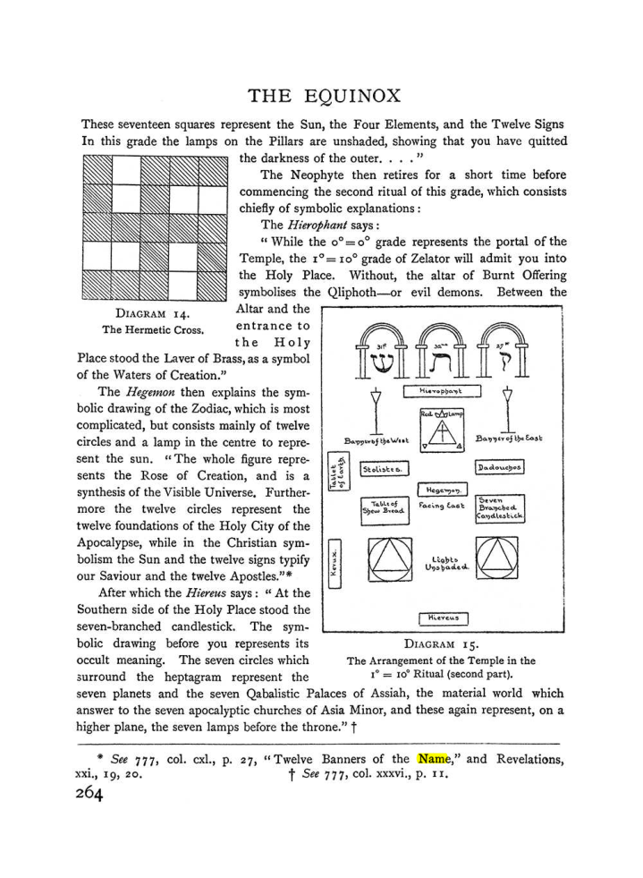 Original scan of The Equinox (Volume I, Number I), PDF page 272