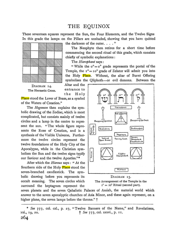 Original scan of The Equinox (Volume I, Number I), PDF page 272
