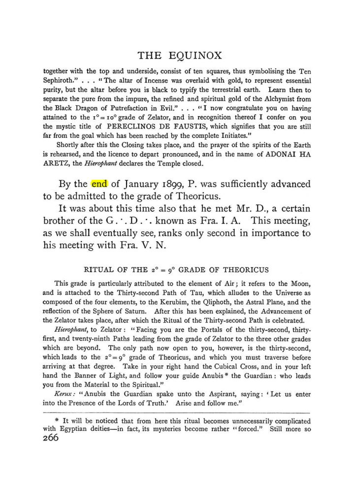 Original scan of The Equinox (Volume I, Number I), PDF page 274