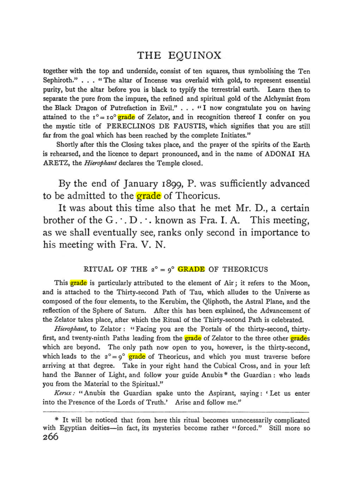 Original scan of The Equinox (Volume I, Number I), PDF page 274