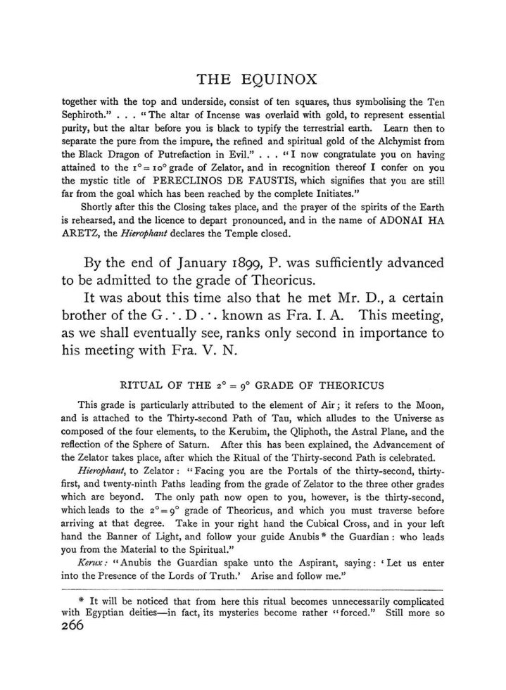 Original scan of The Equinox (Volume I, Number I), PDF page 274