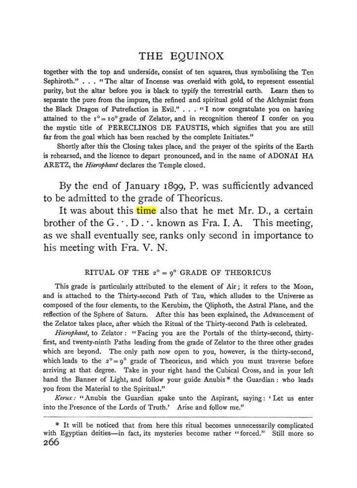Original scan of The Equinox (Volume I, Number I), PDF page 274