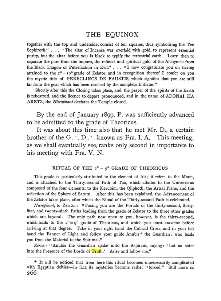 Original scan of The Equinox (Volume I, Number I), PDF page 274
