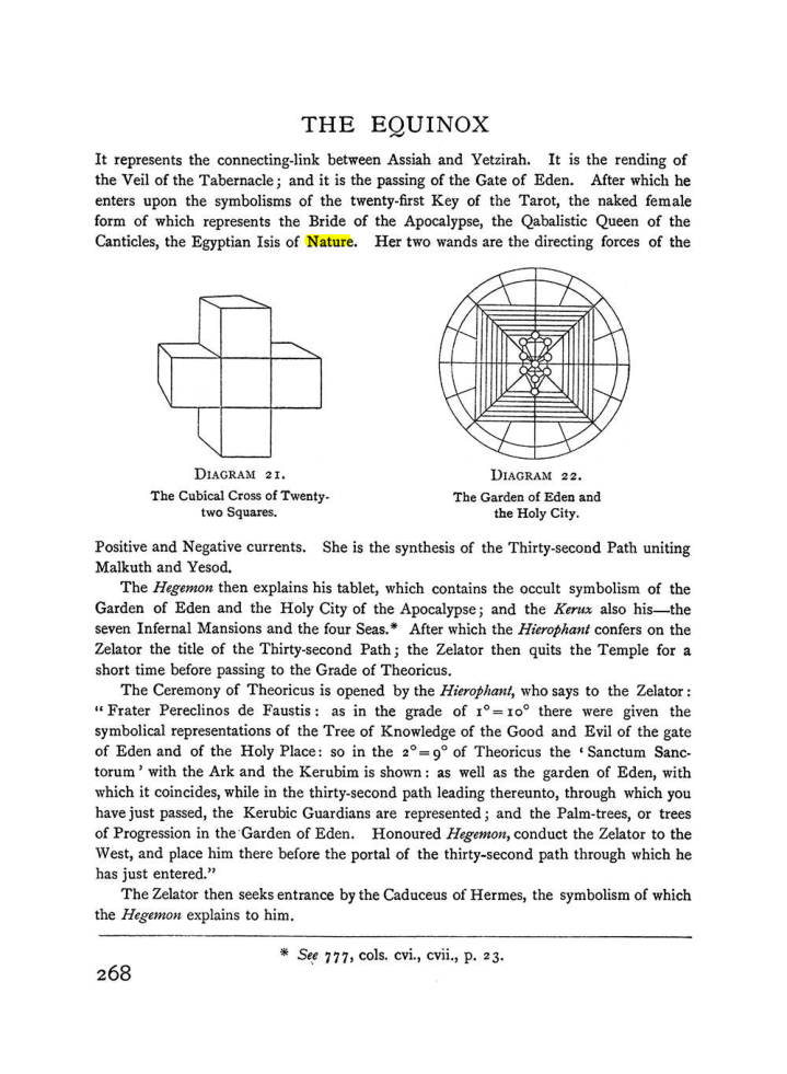 Original scan of The Equinox (Volume I, Number I), PDF page 276