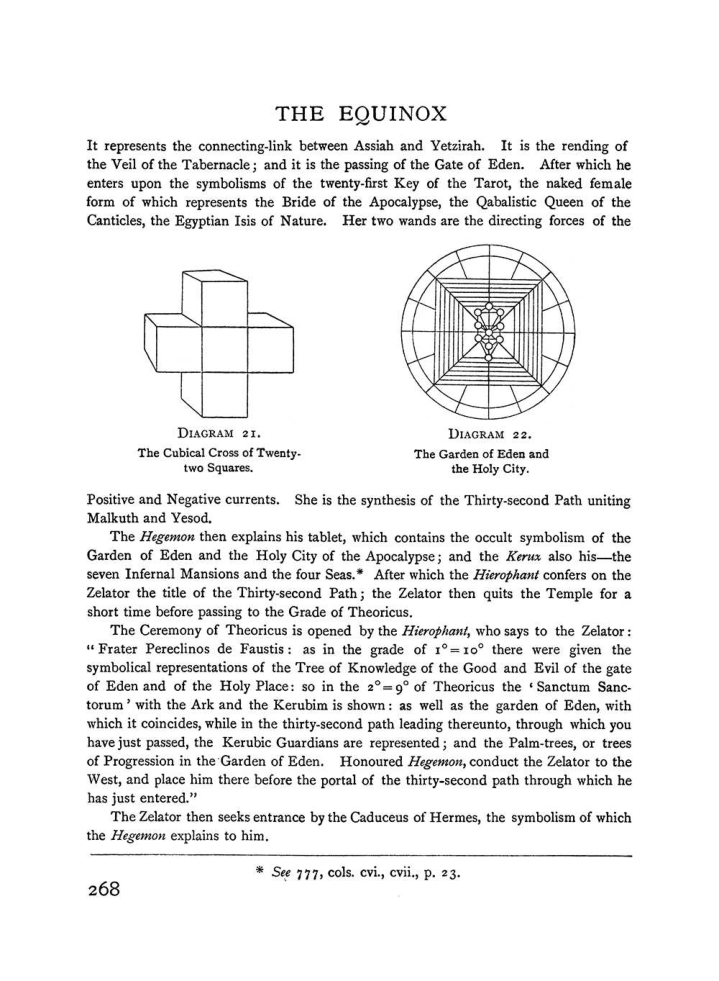 Original scan of The Equinox (Volume I, Number I), PDF page 276