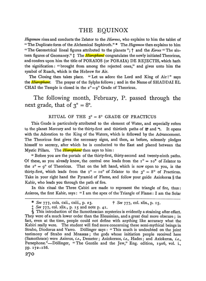 Original scan of The Equinox (Volume I, Number I), PDF page 278