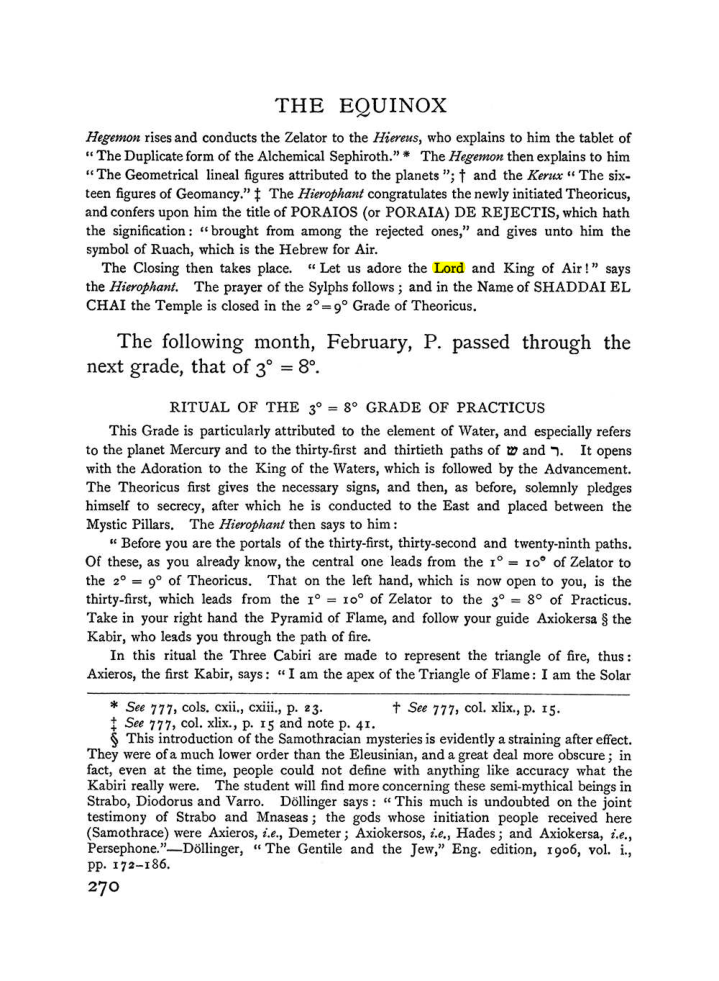 Original scan of The Equinox (Volume I, Number I), PDF page 278