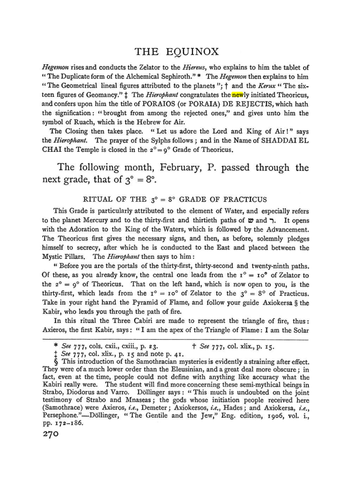 Original scan of The Equinox (Volume I, Number I), PDF page 278