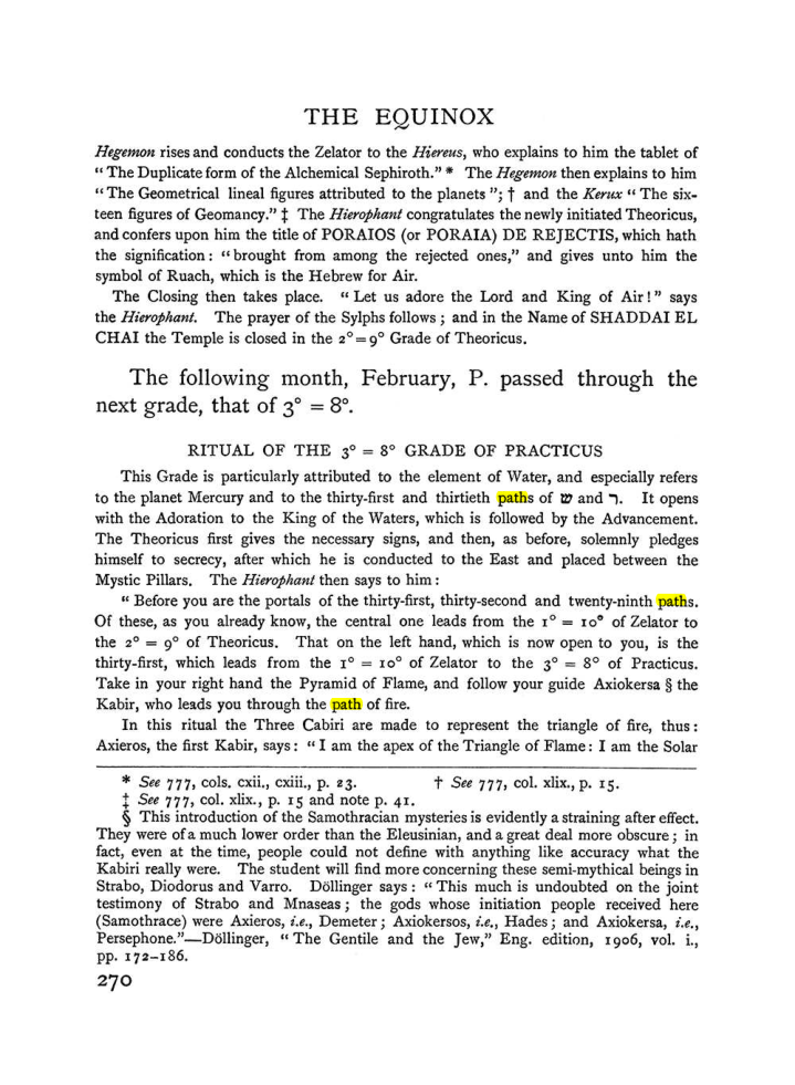 Original scan of The Equinox (Volume I, Number I), PDF page 278