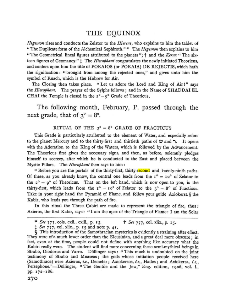 Original scan of The Equinox (Volume I, Number I), PDF page 278