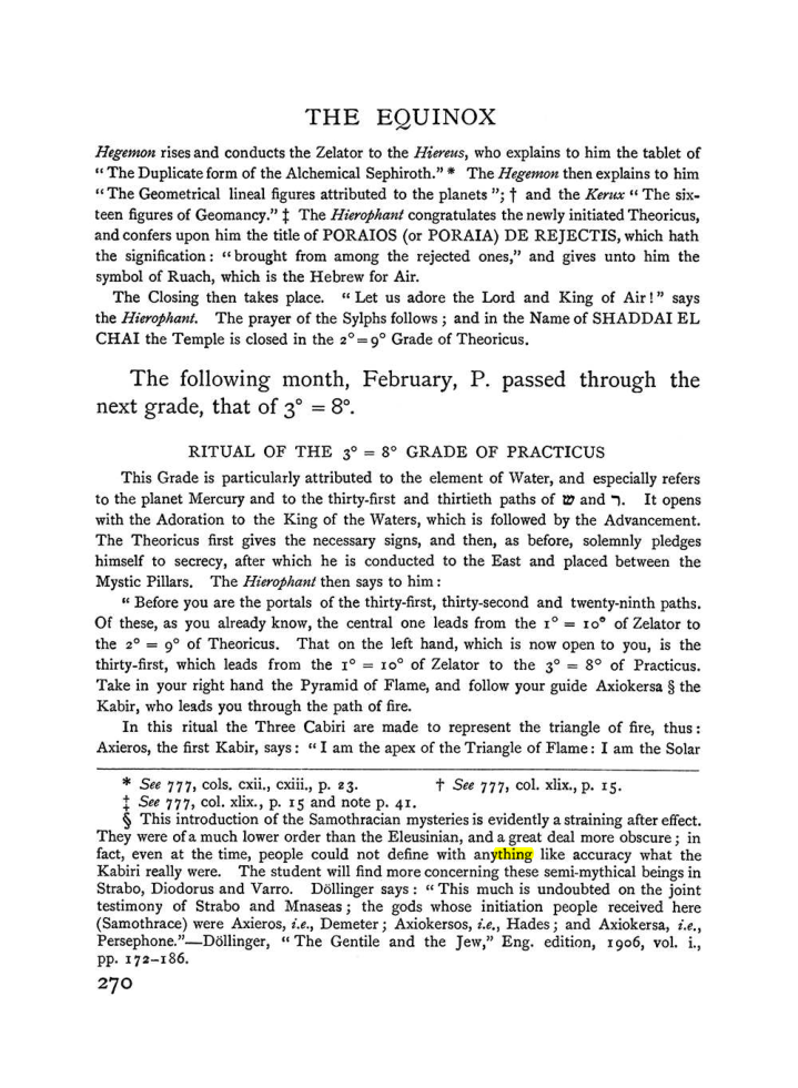 Original scan of The Equinox (Volume I, Number I), PDF page 278