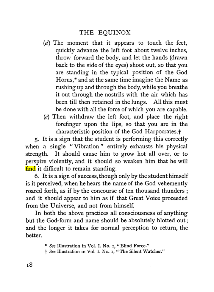 Original scan of The Equinox (Volume I, Number I), PDF page 28