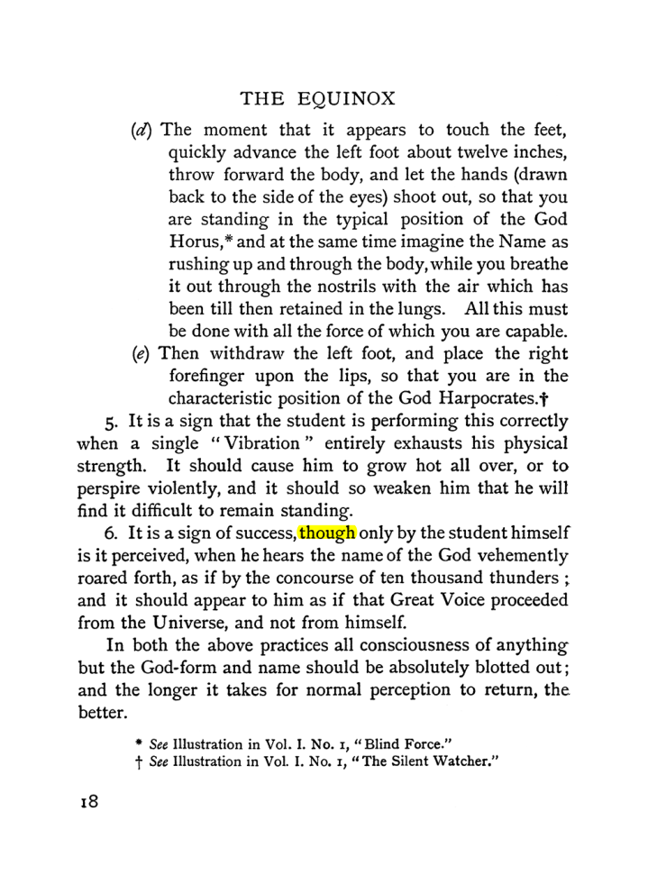 Original scan of The Equinox (Volume I, Number I), PDF page 28