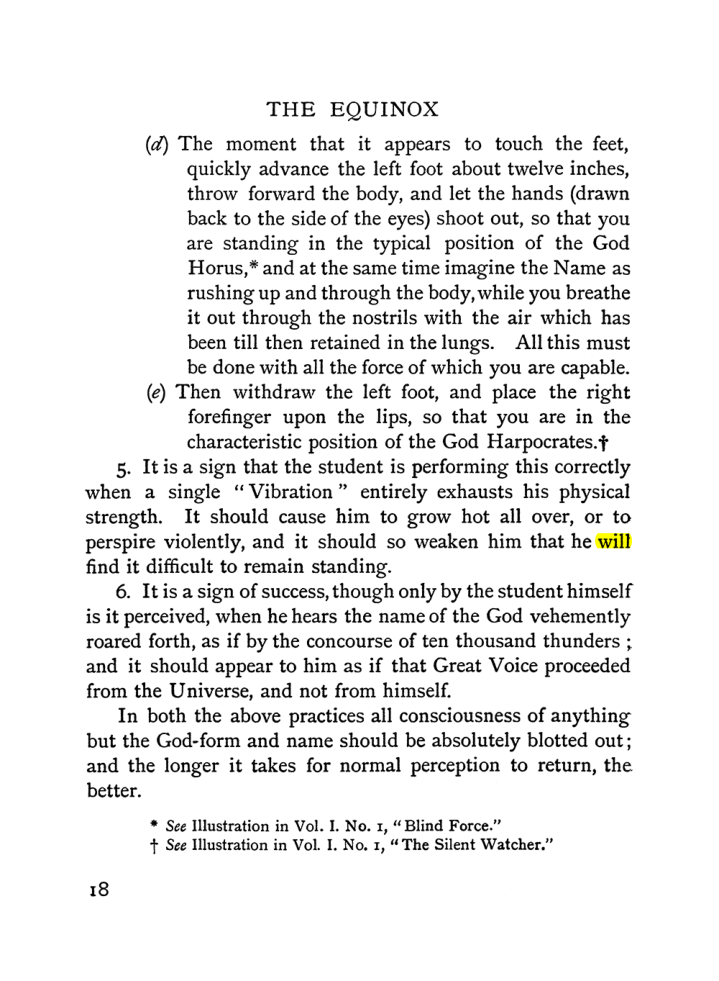 Original scan of The Equinox (Volume I, Number I), PDF page 28