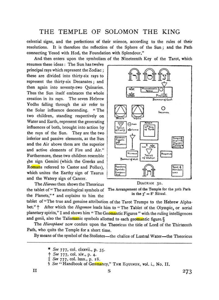 Original scan of The Equinox (Volume I, Number I), PDF page 281