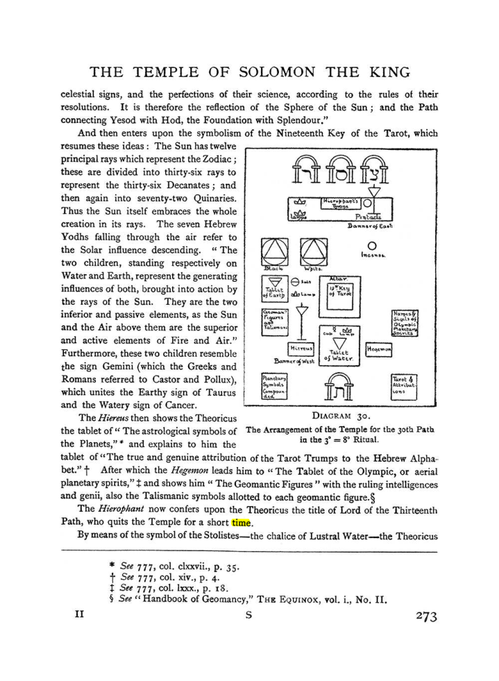 Original scan of The Equinox (Volume I, Number I), PDF page 281
