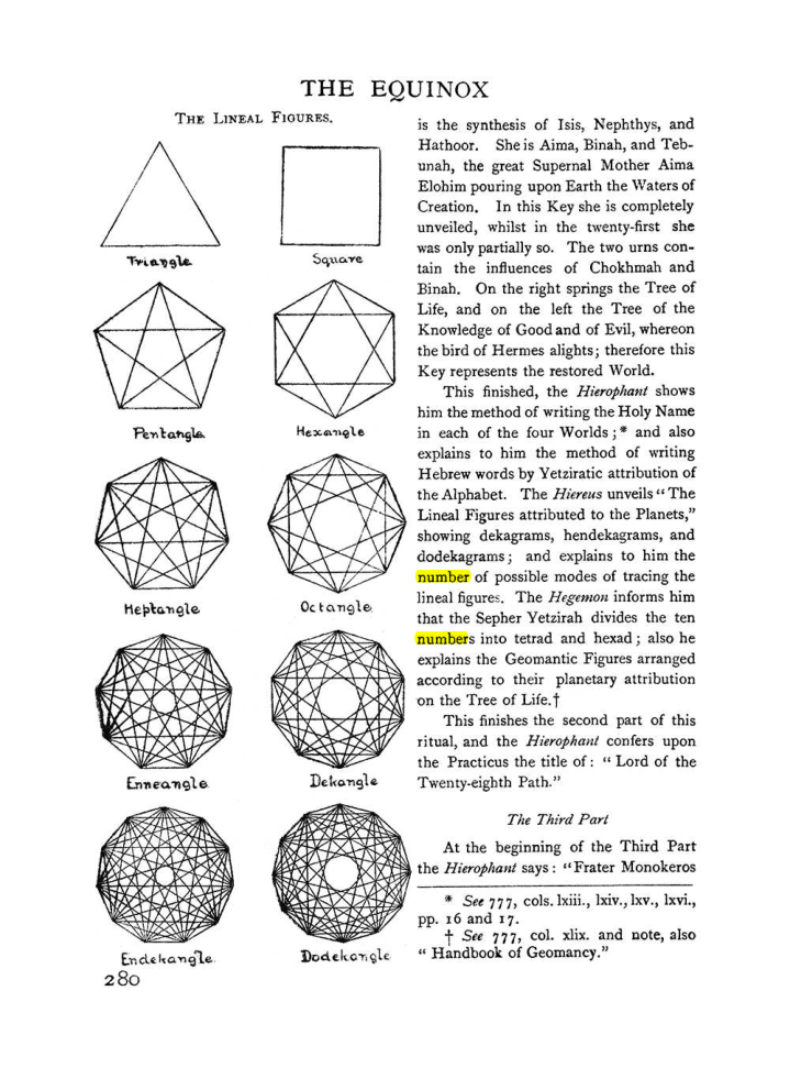 Original scan of The Equinox (Volume I, Number I), PDF page 288
