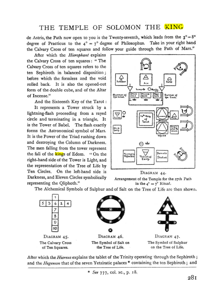 Original scan of The Equinox (Volume I, Number I), PDF page 289