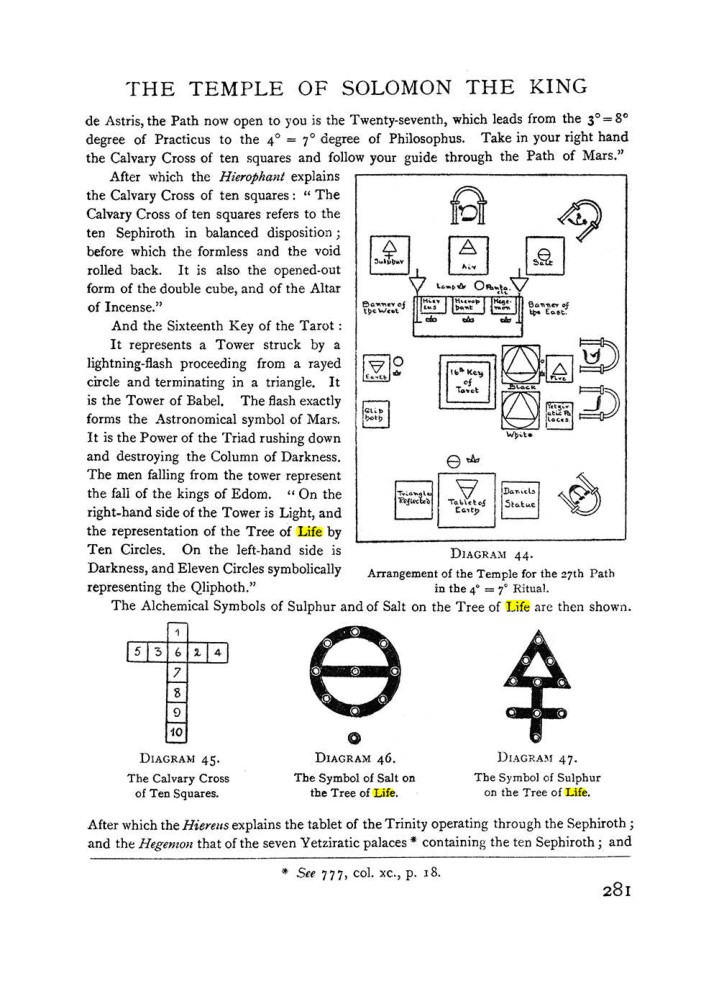 Original scan of The Equinox (Volume I, Number I), PDF page 289