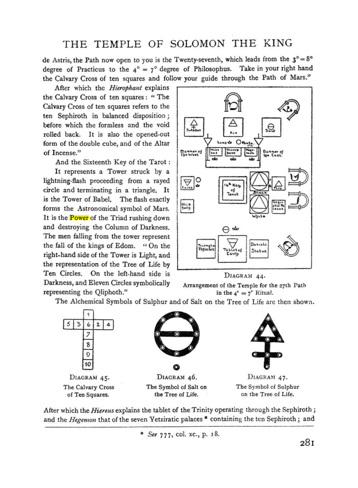 Original scan of The Equinox (Volume I, Number I), PDF page 289