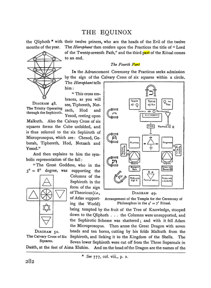 Original scan of The Equinox (Volume I, Number I), PDF page 290