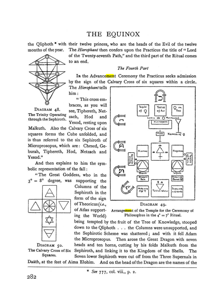 Original scan of The Equinox (Volume I, Number I), PDF page 290