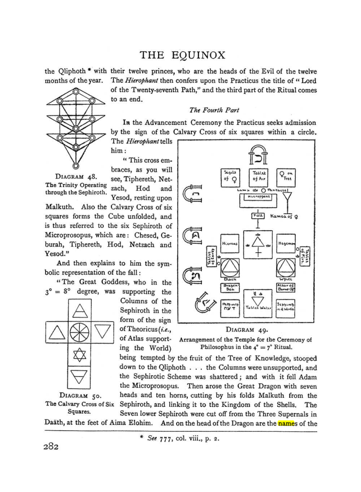 Original scan of The Equinox (Volume I, Number I), PDF page 290