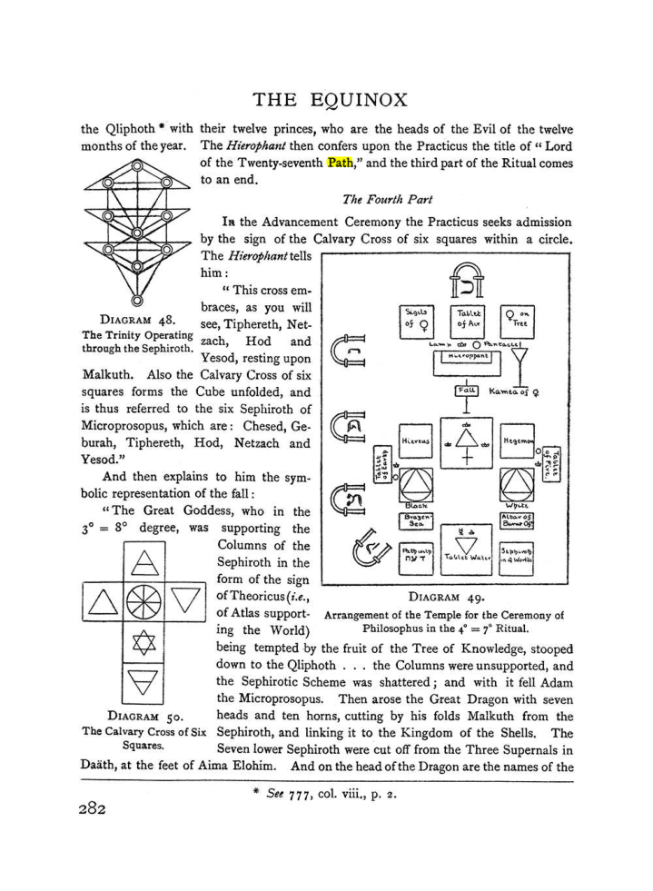 Original scan of The Equinox (Volume I, Number I), PDF page 290