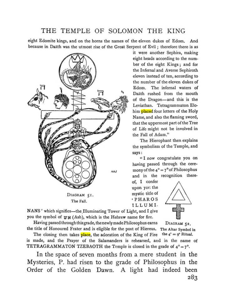 Original scan of The Equinox (Volume I, Number I), PDF page 291