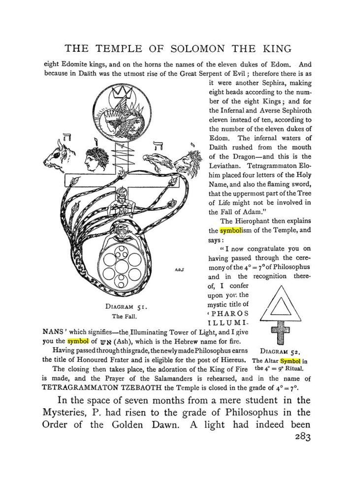 Original scan of The Equinox (Volume I, Number I), PDF page 291
