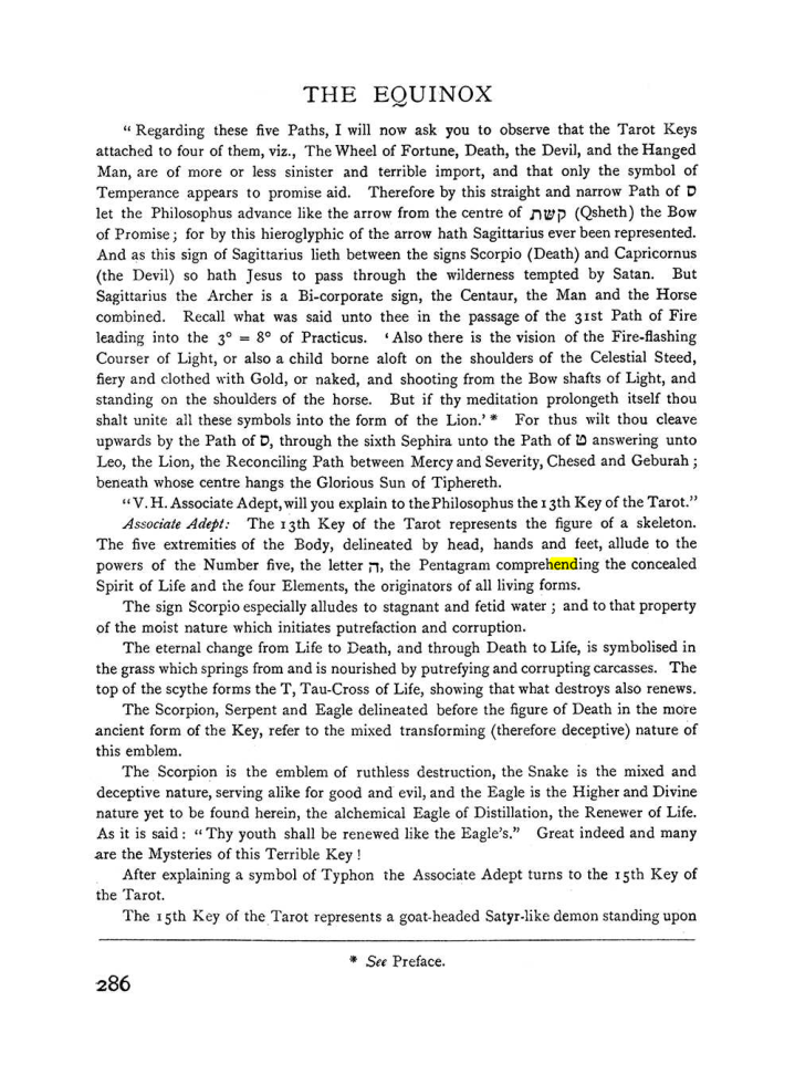 Original scan of The Equinox (Volume I, Number I), PDF page 294