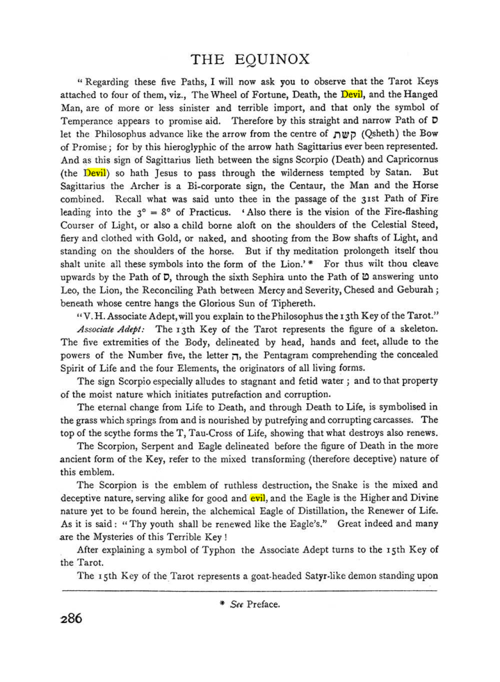Original scan of The Equinox (Volume I, Number I), PDF page 294