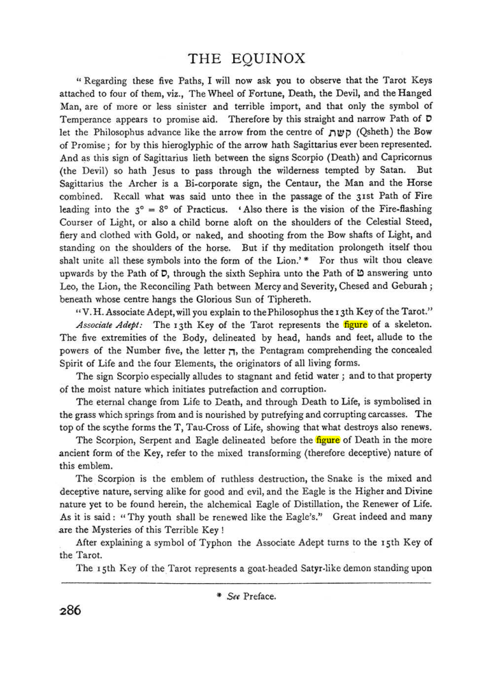 Original scan of The Equinox (Volume I, Number I), PDF page 294