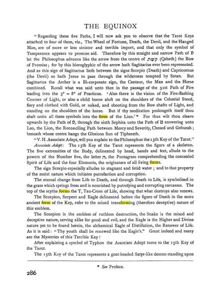 Original scan of The Equinox (Volume I, Number I), PDF page 294