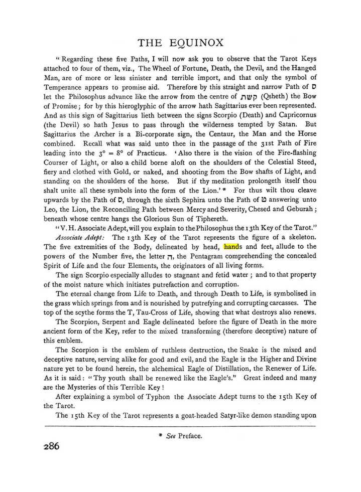 Original scan of The Equinox (Volume I, Number I), PDF page 294