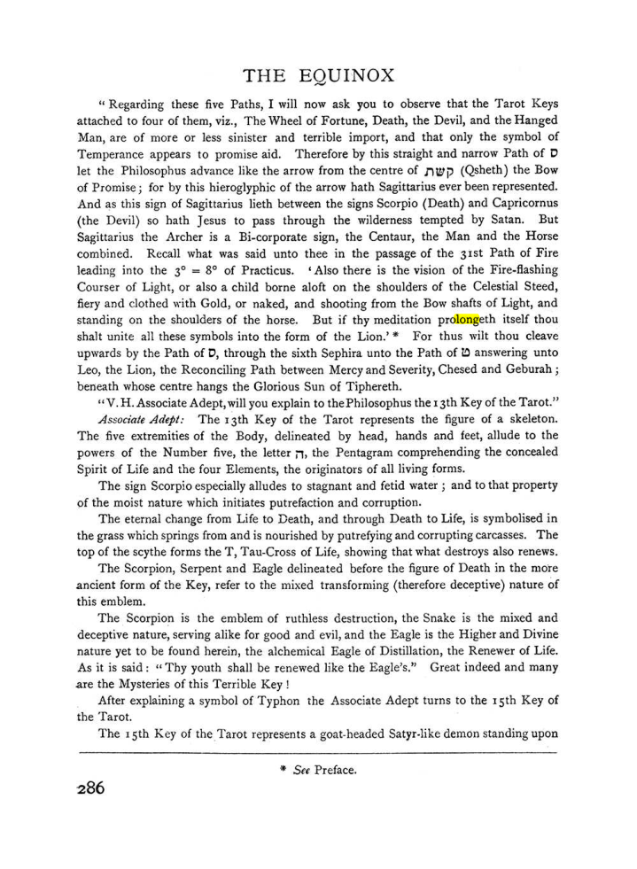Original scan of The Equinox (Volume I, Number I), PDF page 294