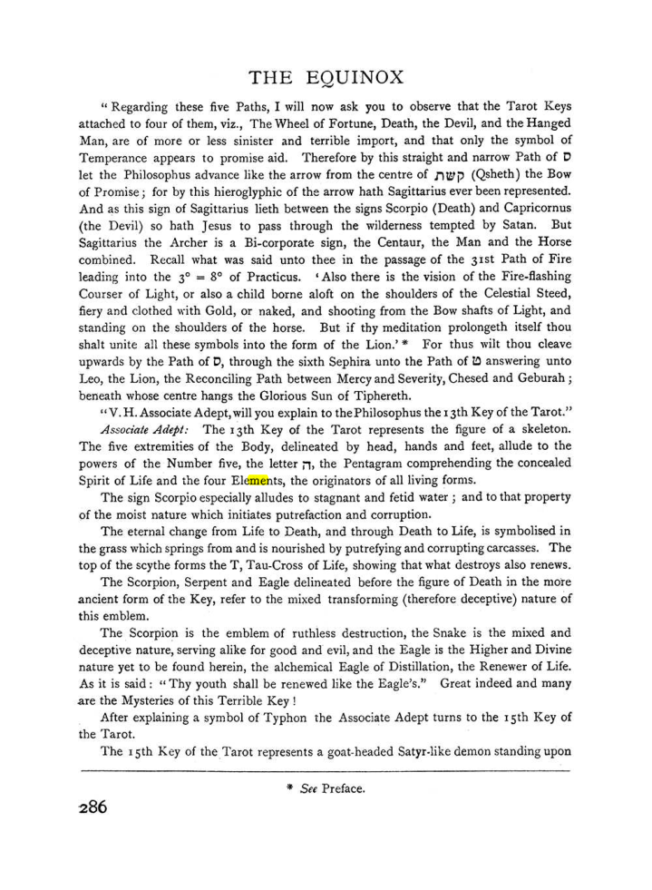 Original scan of The Equinox (Volume I, Number I), PDF page 294
