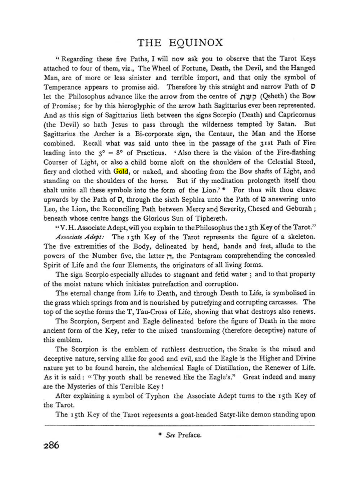 Original scan of The Equinox (Volume I, Number I), PDF page 294