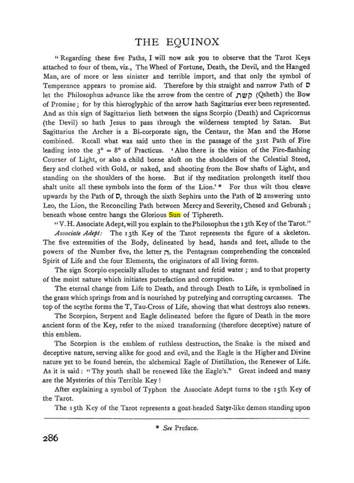 Original scan of The Equinox (Volume I, Number I), PDF page 294