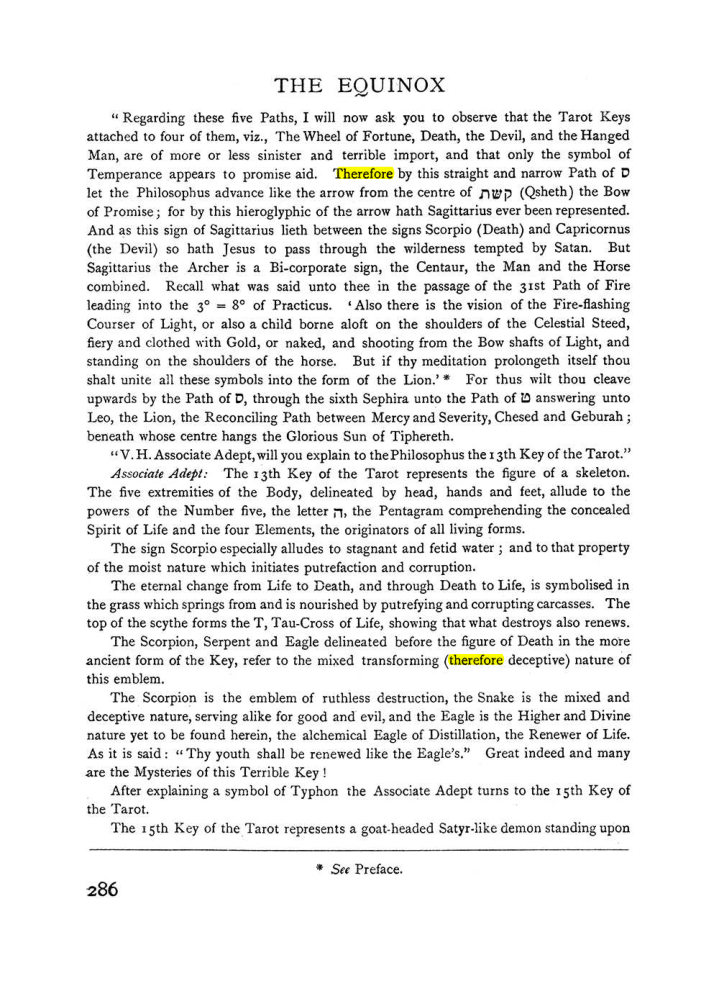 Original scan of The Equinox (Volume I, Number I), PDF page 294