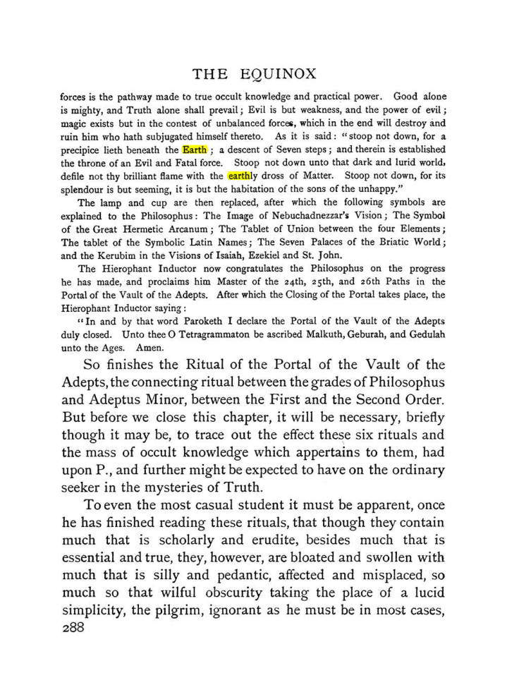 Original scan of The Equinox (Volume I, Number I), PDF page 296