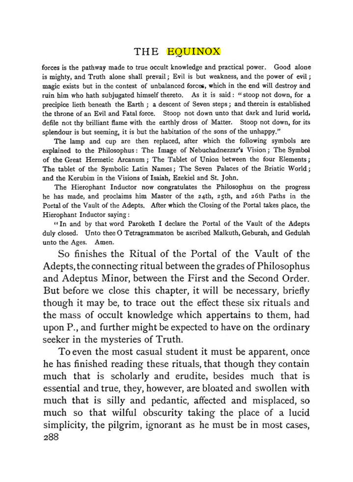 Original scan of The Equinox (Volume I, Number I), PDF page 296