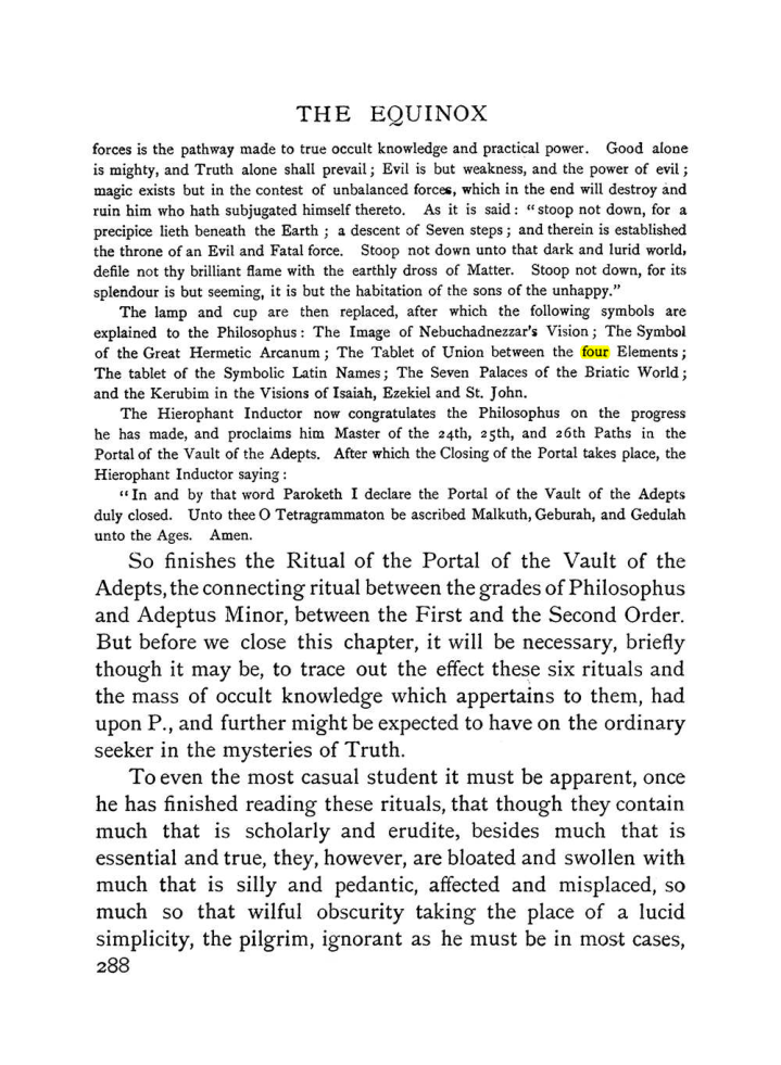 Original scan of The Equinox (Volume I, Number I), PDF page 296