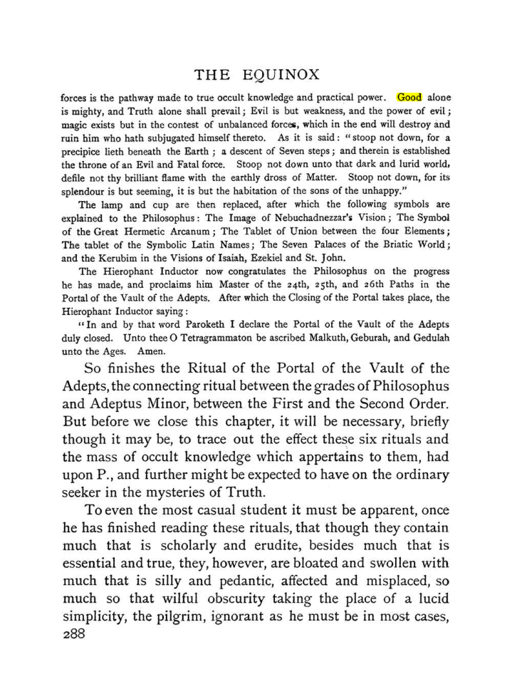 Original scan of The Equinox (Volume I, Number I), PDF page 296