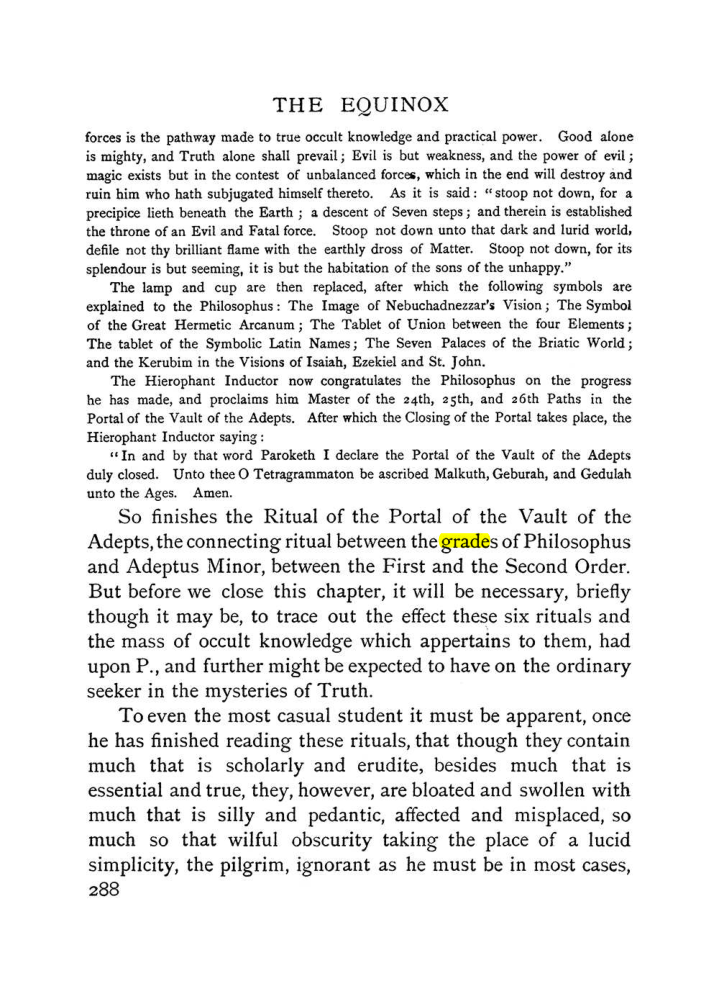 Original scan of The Equinox (Volume I, Number I), PDF page 296