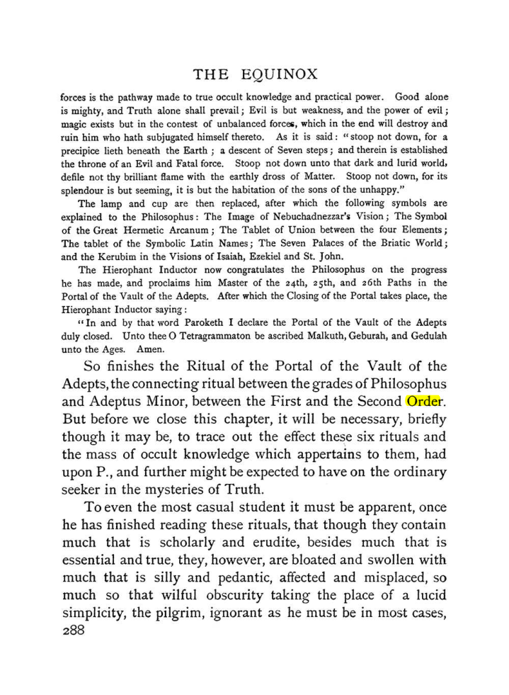 Original scan of The Equinox (Volume I, Number I), PDF page 296