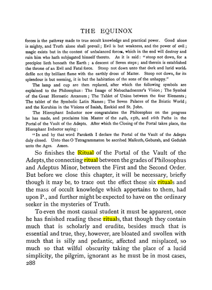 Original scan of The Equinox (Volume I, Number I), PDF page 296